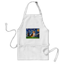 Beagle 7 - Starry Night Apron