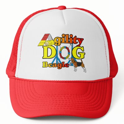 Beagle Agility Gifts Hat by DogsByDezign