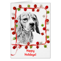 BEAGLE - carte faite sur commande de vacances