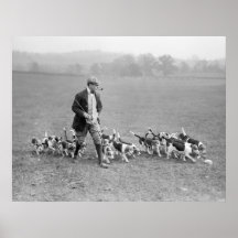 Beagle Club, 1914 Print