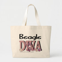 Beagle DIVA Canvas Bag