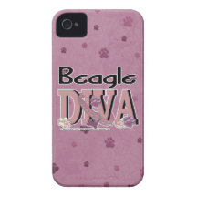 Beagle DIVA Case-Mate iPhone 4 Cases
