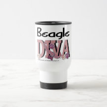 Beagle DIVA Coffee Mug