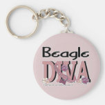 Beagle DIVA Key Chains