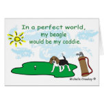Beagle Greeting Card