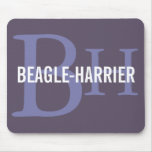 Beagle-Harrier Breed Monogram Design