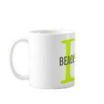 Beagle-Harrier Breed Monogram Design Coffee Mugs