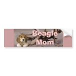 Beagle Mom Bumper Sticker