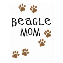 Beagle Mom Post Cards