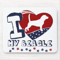 Beagle Mouse Pads