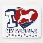 Beagle mousepads