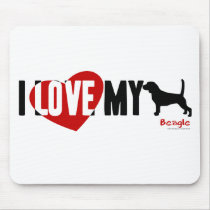 Beagle Mouse Pads