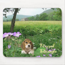 Beagle Mousepad Regal
