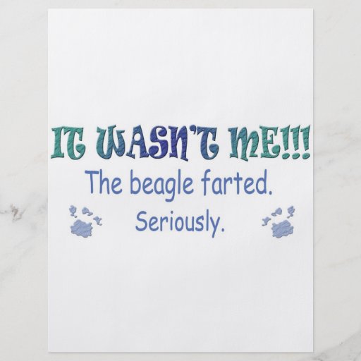 Beagle Personalized Flyer