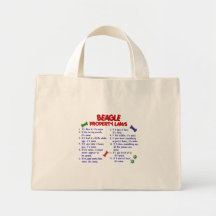 BEAGLE Property Laws 2 Canvas Bag