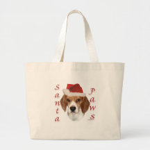 Beagle Santa Paws Bag