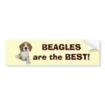 Beagles Are The Best Bumper Sticker