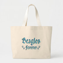 Beagles Forever Canvas Bag