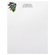 Beak Nose Evil Clown Letterhead