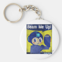 Beam Me Up! Key Chain