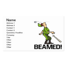 Beamed Business Card Template
