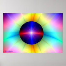 Beaming Crystal Posters