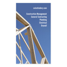 Beams Contractor Business Card