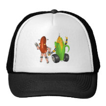 Bean cornbots mesh hats