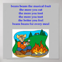 beans the nusical fruit fart rhyme print