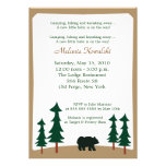 BEAR Adirondack Lodge 5x7 Baby Shower Invitation