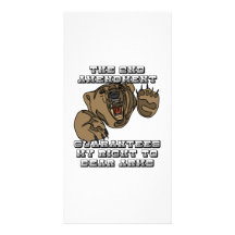 Bear Arms Picture Card