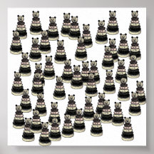 Bear Army Canvas Print