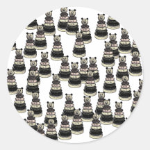 Bear Army Stickers