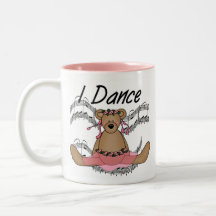 Bear Ballet Dancer Coffee Mugs
