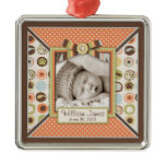 Bear Bear Boy Photo Ornament