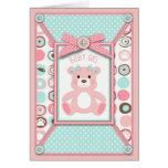Bear Bear Girl Card