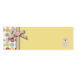Bear Bear Skinny Gift Tag Business Card
