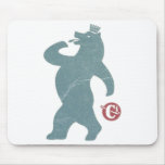 Bear Blue Cigarettes Mouse Pad
