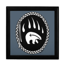 Bear Box Custom Tribal Bear Jewelry Box