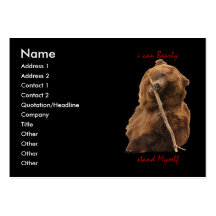 bear business cards