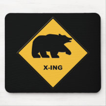 Bear Crossing Mousepad