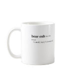 BEAR CUB (definition) Mug