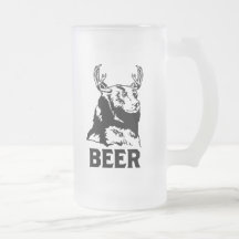Bear + Deer = Beer Mug