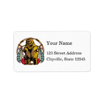Bear Dreamcatcher Personalized Address Labels