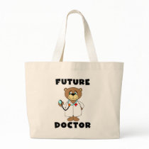 Bear Future Doctor Tshirts and Gifts Canvas Bag