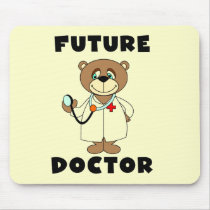 Bear Future Doctor Tshirts and Gifts Mouse Pads