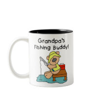 Bear Grandpas Fishing Buddy Mug
