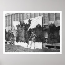 Bear Hunting Alaska 1906 Poster