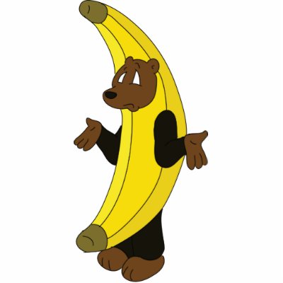 Bear in Banana Suit by NobleBear