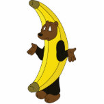 Bear in Banana Suit photo sculptures